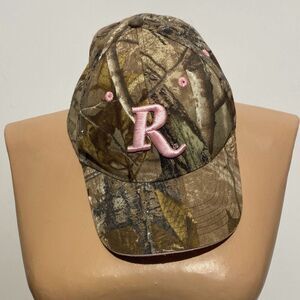 Remington Shoot Like A Girl Women's Green Pink Realtree Camo Baseball Cap Hat